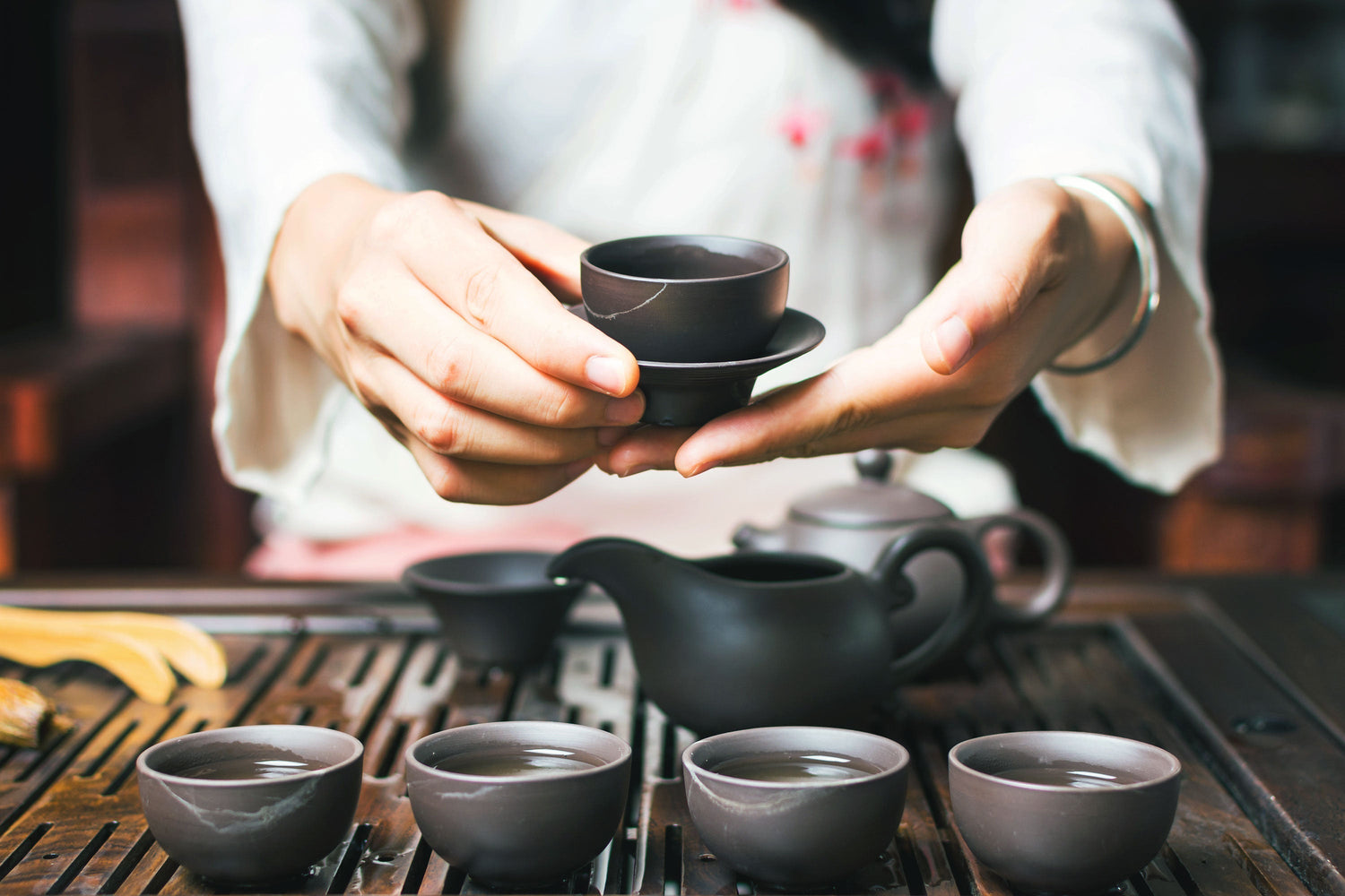 Chinesische Teezeremonie