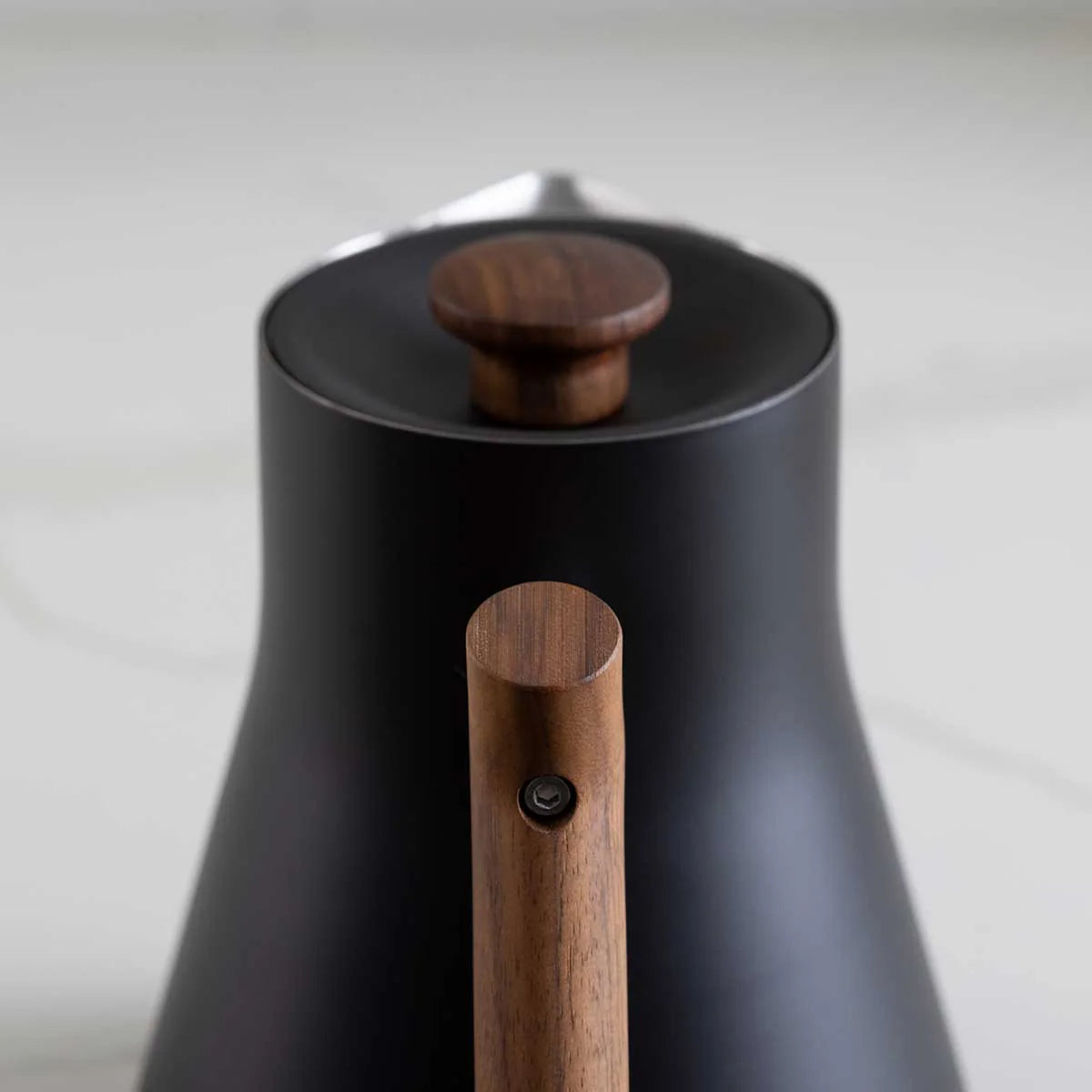 Electric Kettle Tea Fellow Corvo Black/Walnut