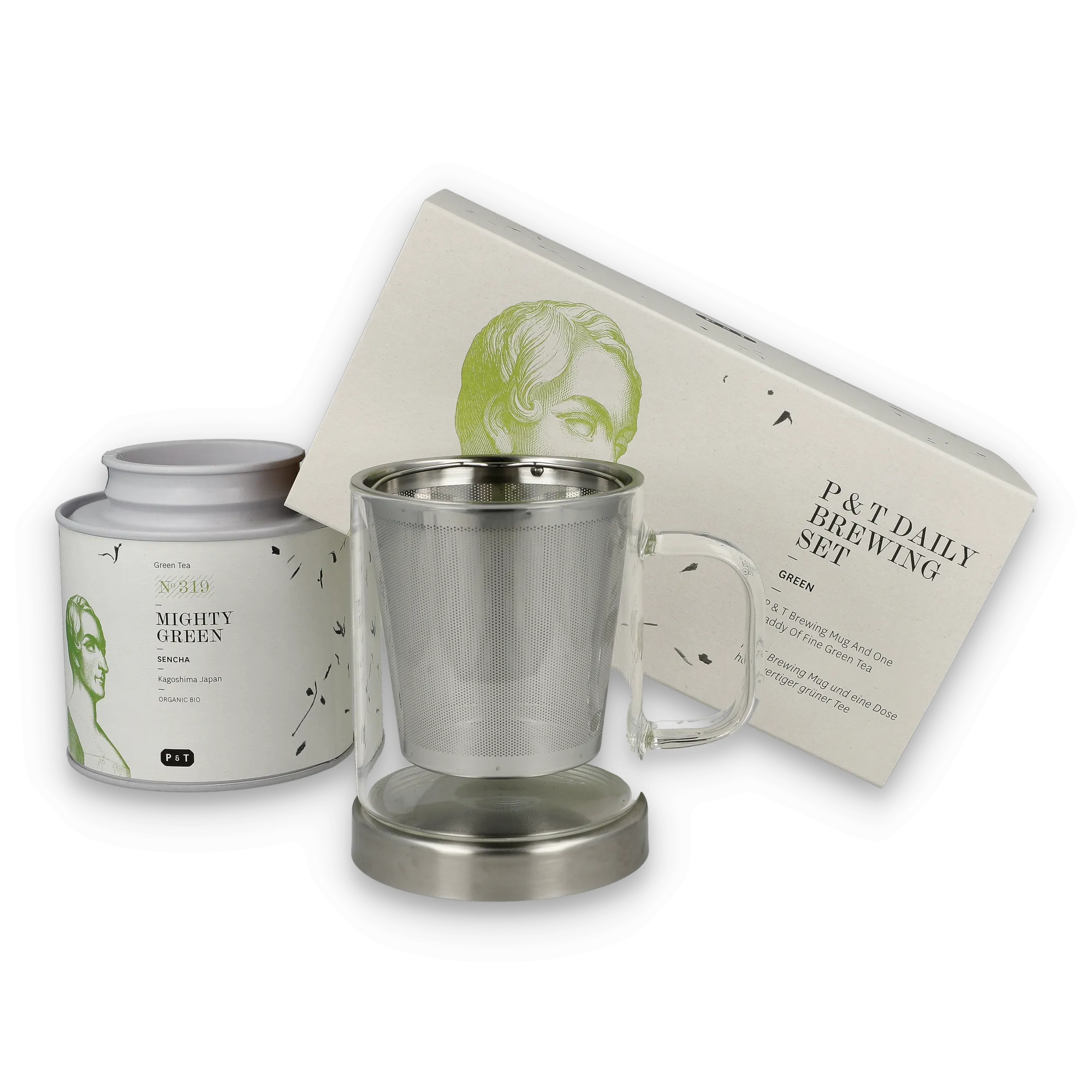 Tea Gift Set Daily Brewing Set Green