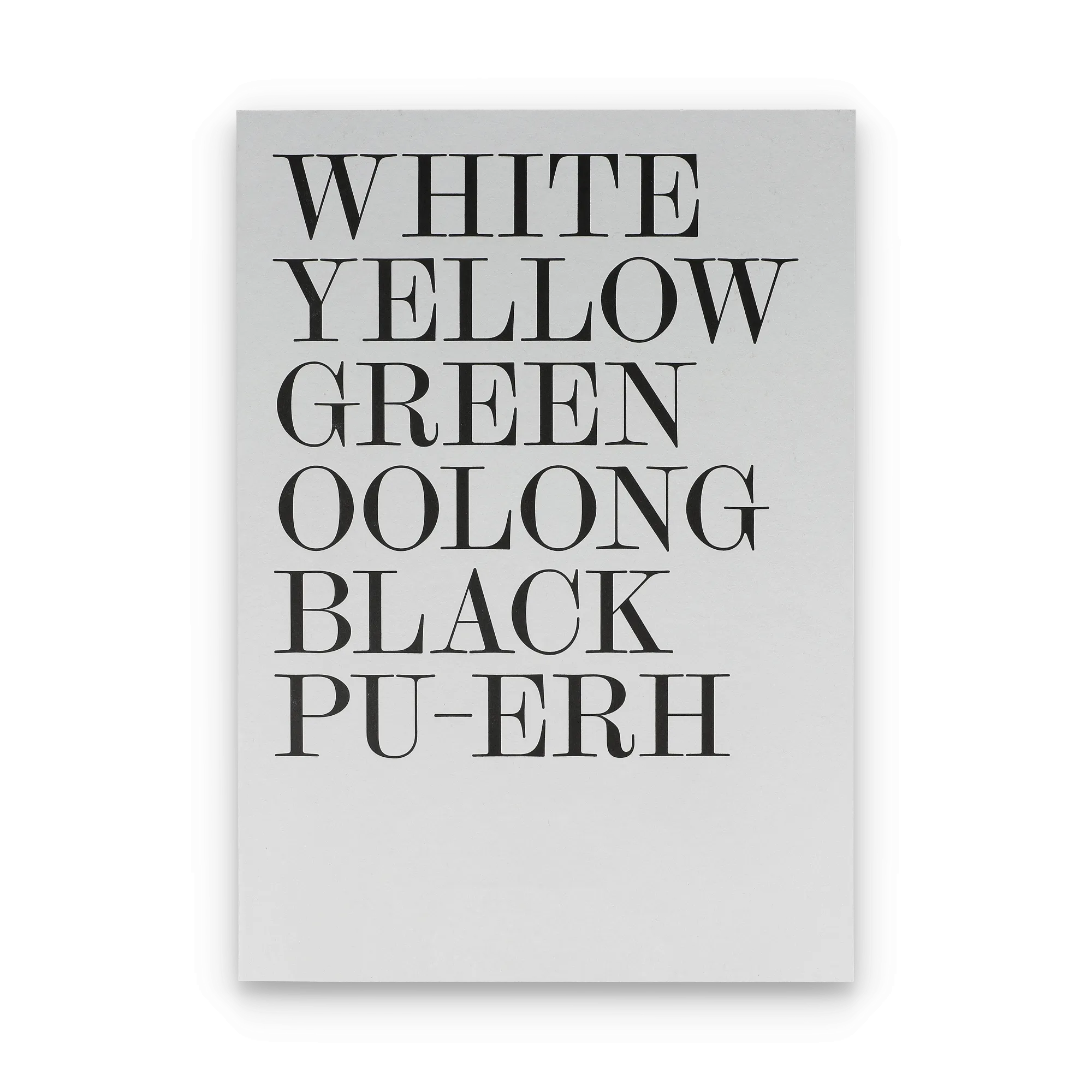 Notebook Notebook A4 Origin Typo