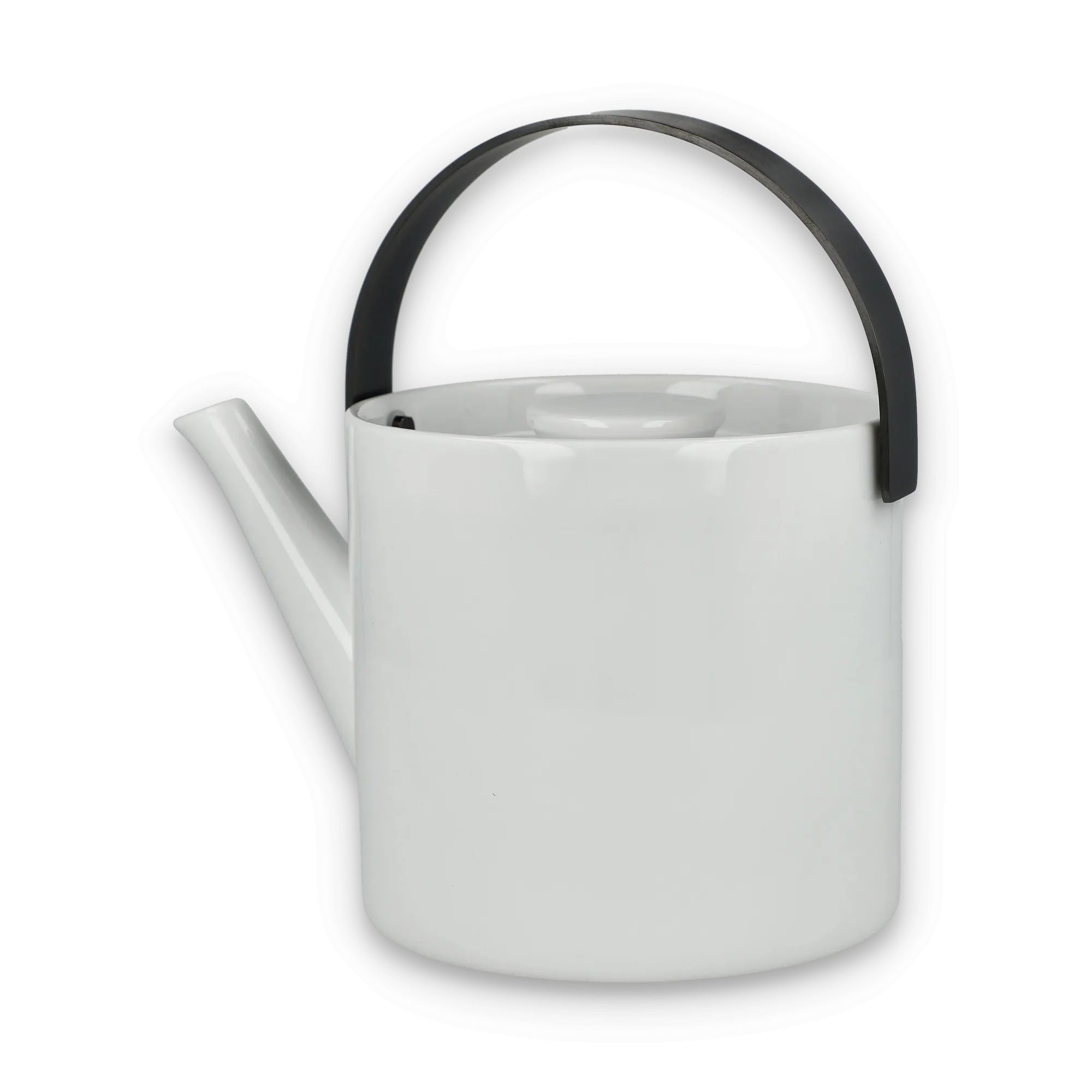 Teapot with Strainer Porcelain Teapot white