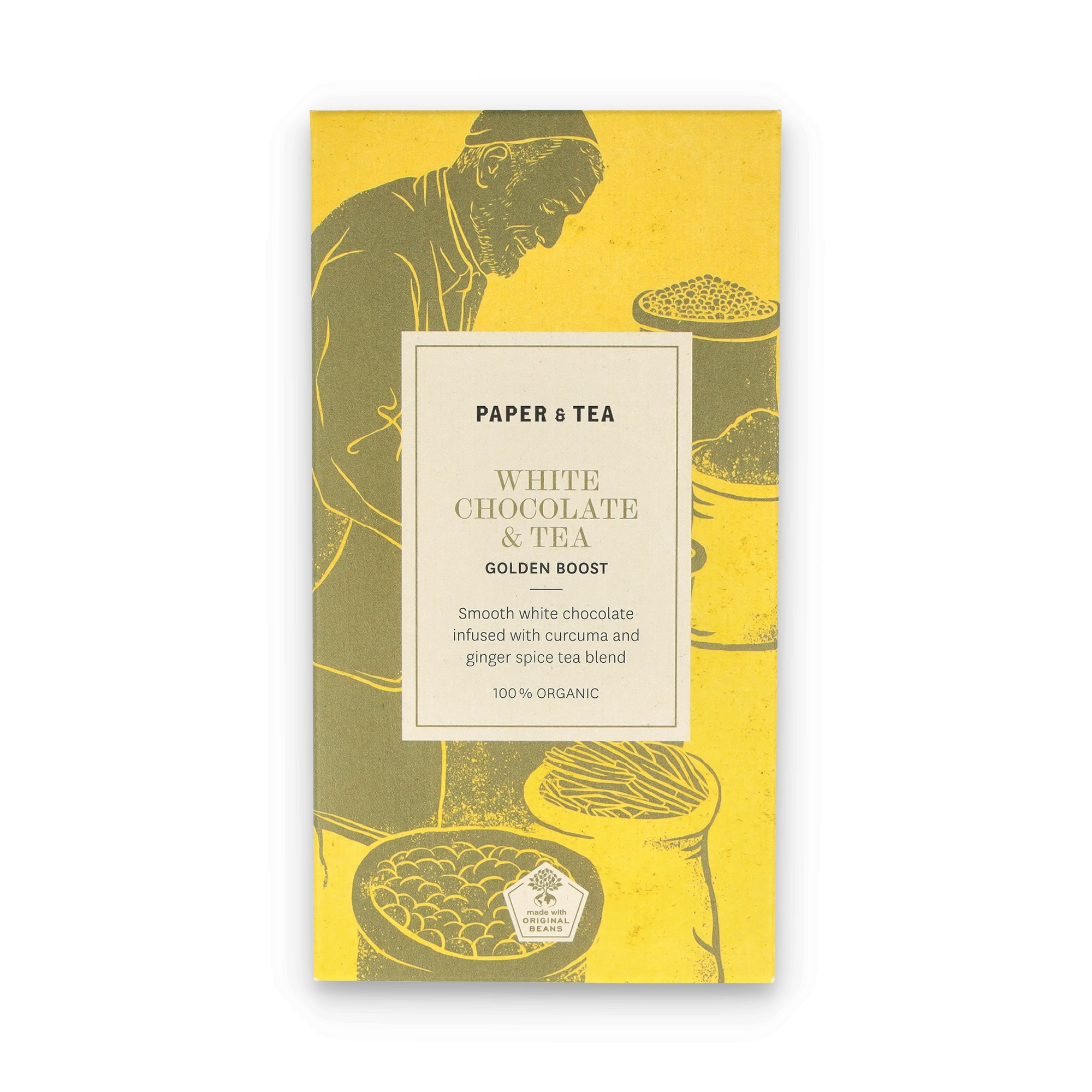 White Chocolate White Chocolate & Tea – Golden Boost