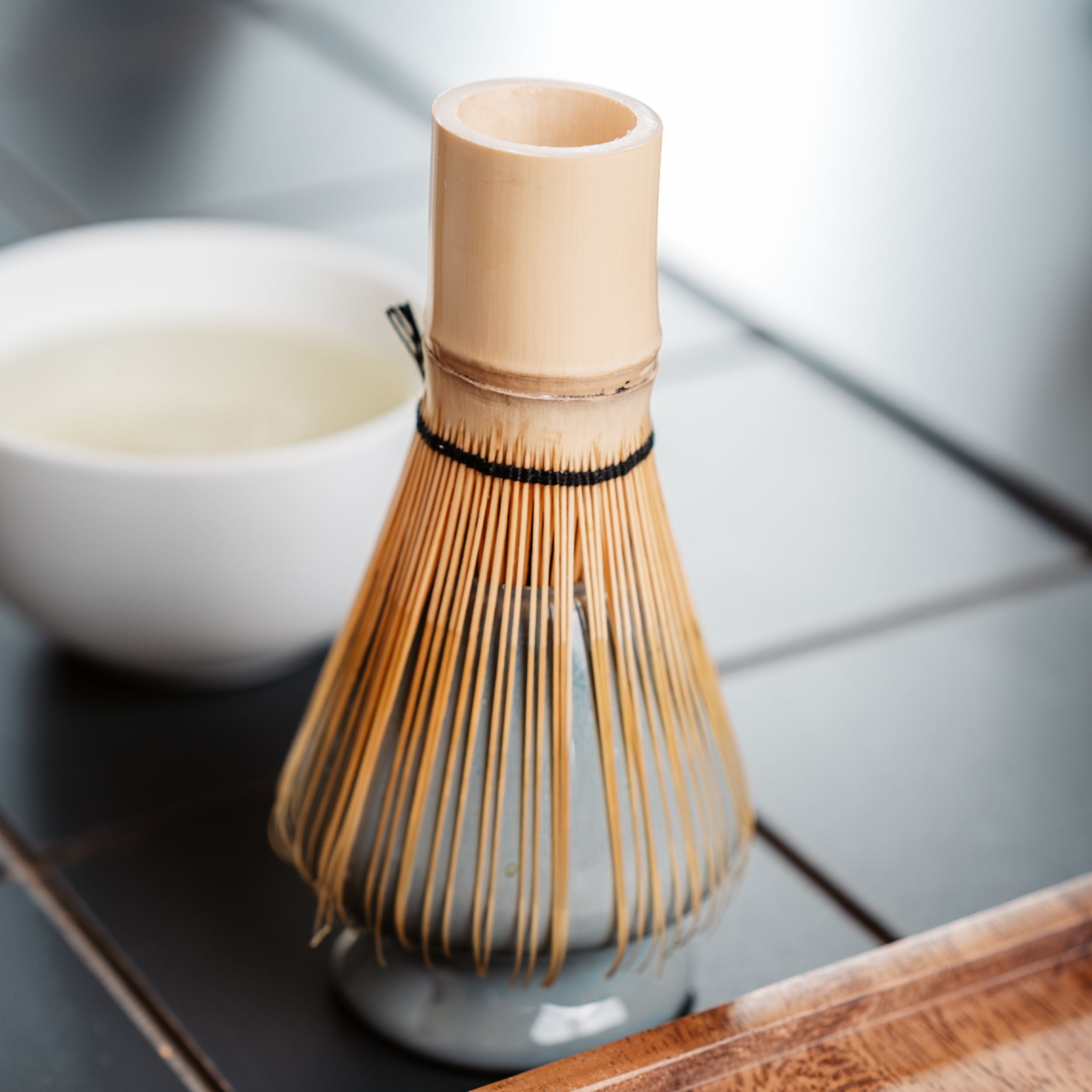 Matcha Whisk Chasen blonde