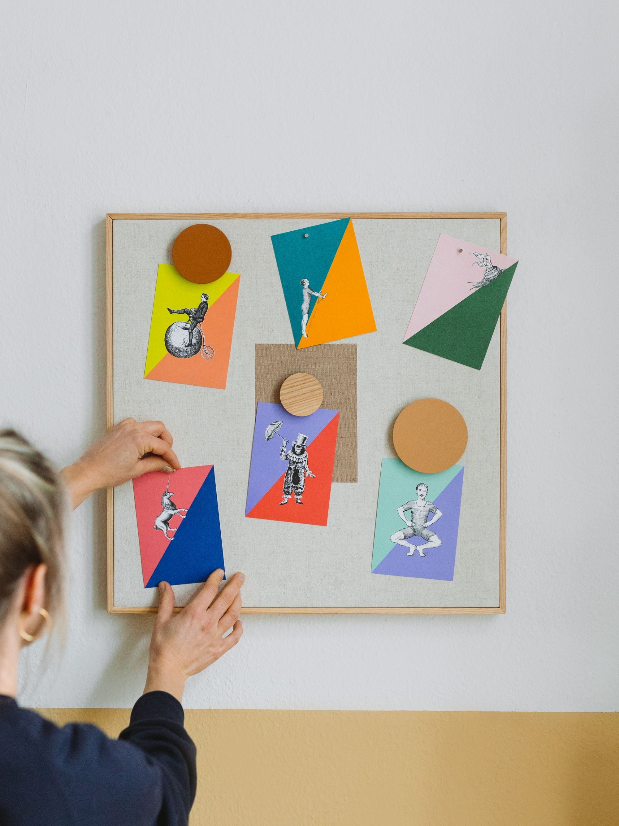 Greeting & Birthday Card Greeting Cards Masterblend Colorblocking Set of 6