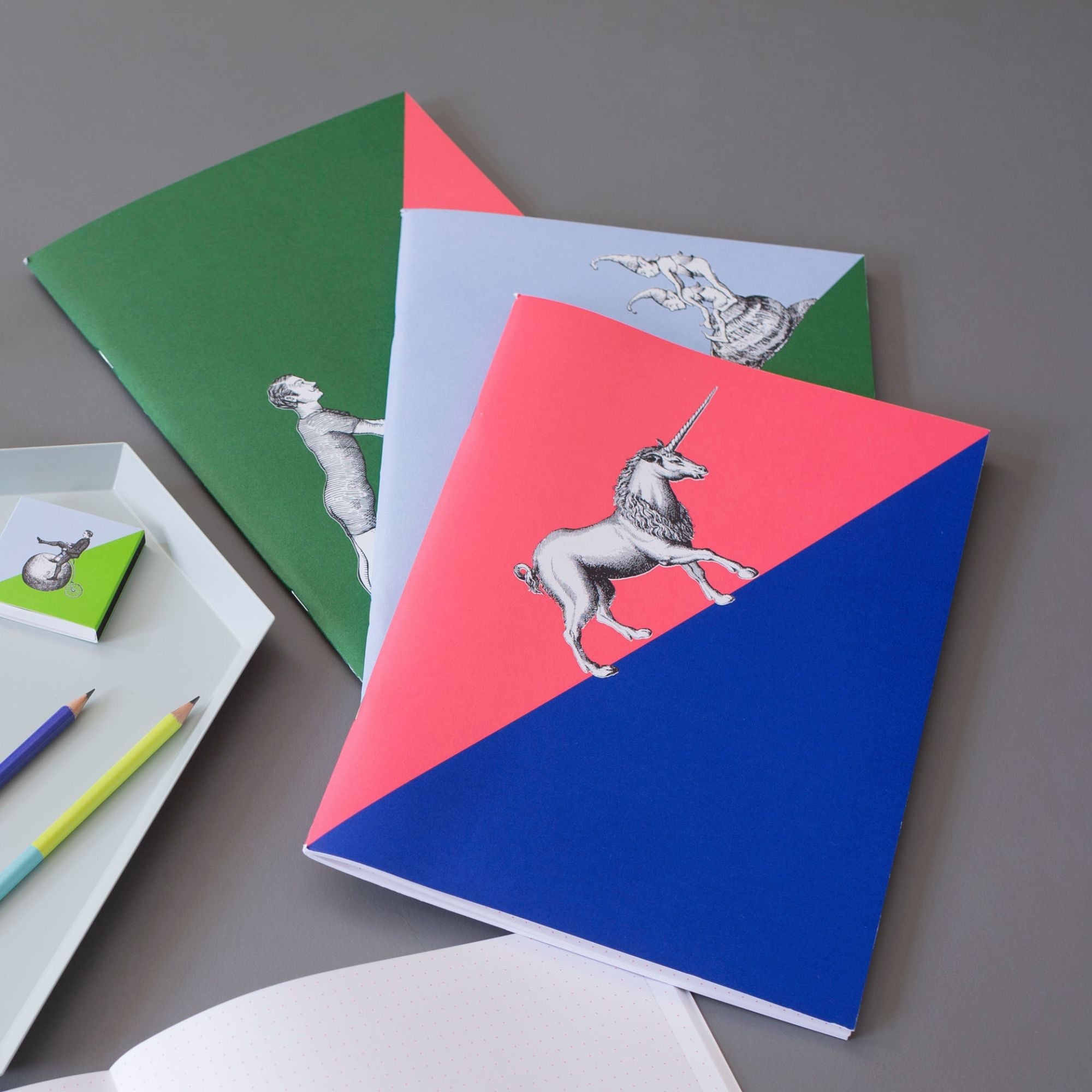 Notebook Notebooks A4 Masterblend Colorblocking Set of 3